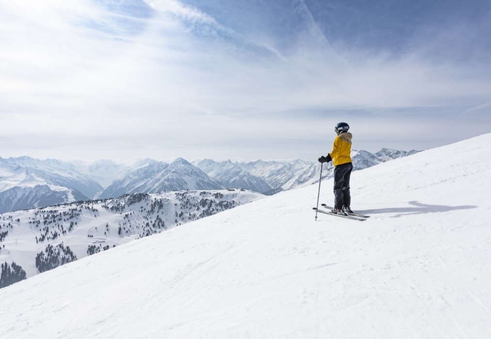 Skifahrer im Zillertal Skifahrer  © TVB Mayrhofen, w9 studios